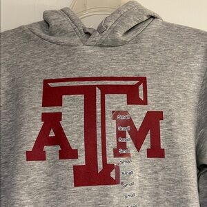 Fanatics Texas A&M Men’s Hoodie with Red Logo NWT